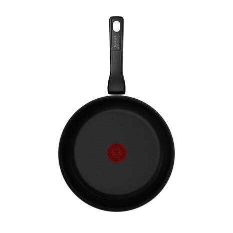 Tefal Renew Black Koekenpan 24 cm Zwart