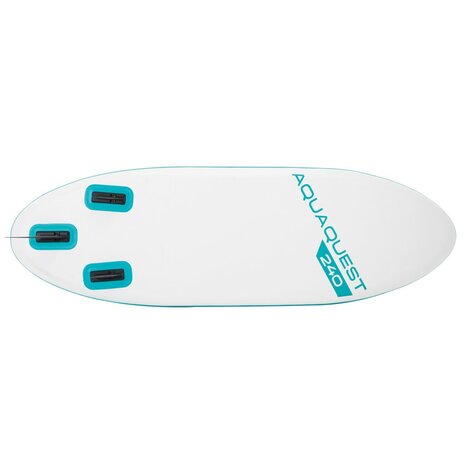 Intex AquaQuest 240 Sup Board 244x76x13 cm Wit/Lichtblauw