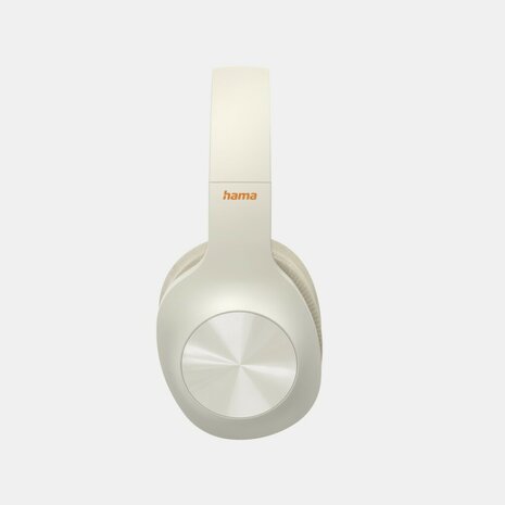 Hama Bluetooth®-koptelefoon Spirit Calypso Over-ear Bass Boost Vouw. Beige