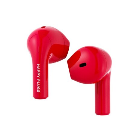 Happy Plugs Hoofdtelefoon True Wireless Joy Rood