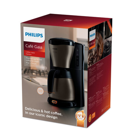 Philips HD7547/80 Koffiezetapparaat titaan