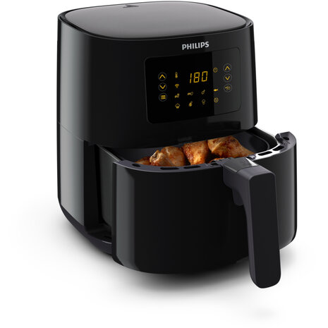 Philips HD9255/90 Essential App Connect Airfryer 4.1L 1400W Zwart