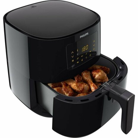 Philips HD9280/90 XL Essential Airfryer 6.2L 2000W Zwart