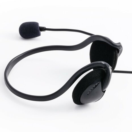 Hama PC-Office-headset NHS-P100” Met Nekband Stereo Zwart