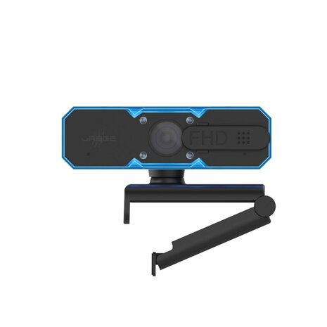 URage Streaming-webcam REC 900 FHD Met Spy Protection Zwart