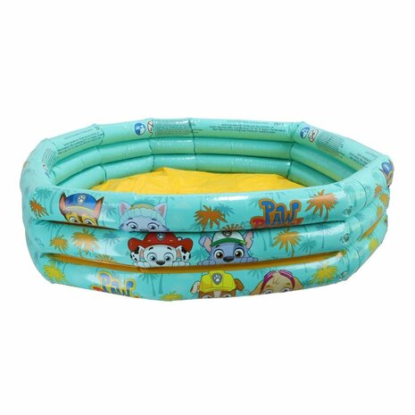 Paw Patrol 3 Rings Zwembad Groen/Geel