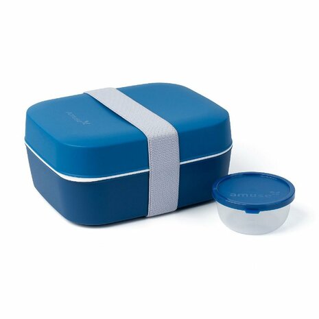 Amuse 3in1 Lunchbox Navy Blauw