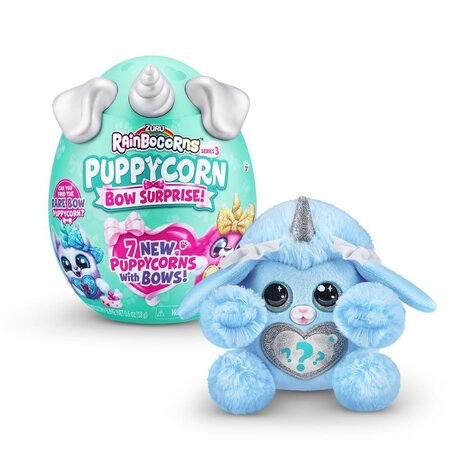 Zuru Rainbocorns Puppycorn Bow Surprise Knuffel Puppy