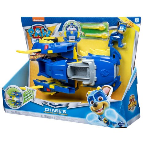 Paw Patrol Mighty Pups Politie Voertuig met Pup