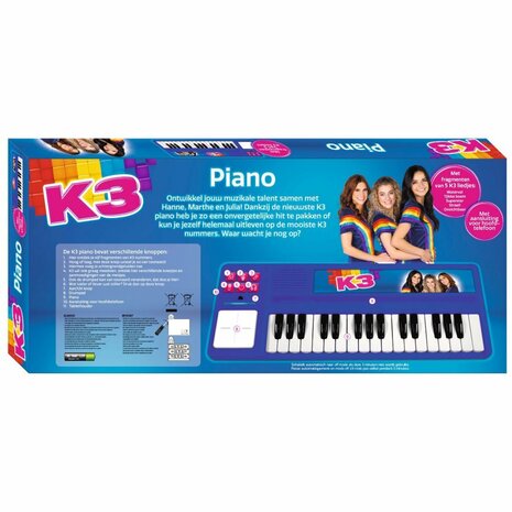 K3 Piano Blauw