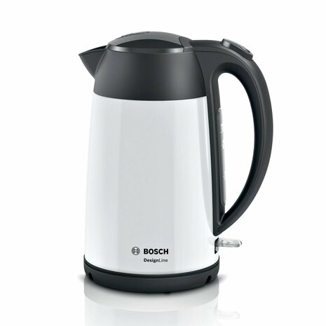 Bosch TWK3P421 DesignLine Waterkoker 1.7L 2400W Wit/Zwart