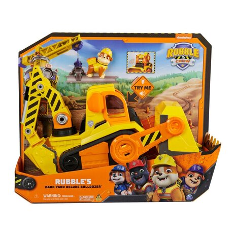 Paw Patrol Rubble and Crew Bulldozer + Licht en Geluid