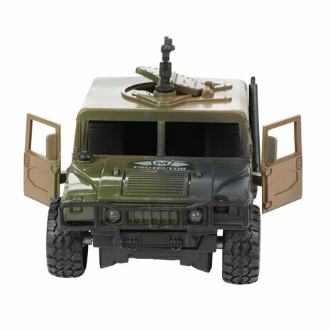 Toi-Toys Militair Voertuig + Licht en Geluid Assorti