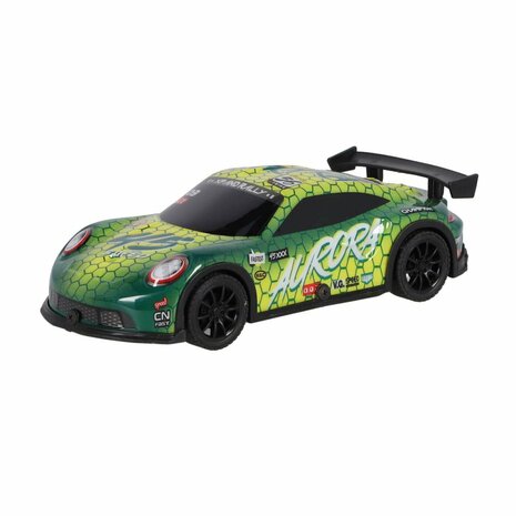 Speed Crazy Racer Thunder Raceauto 20 cm + Licht en Geluid Assorti