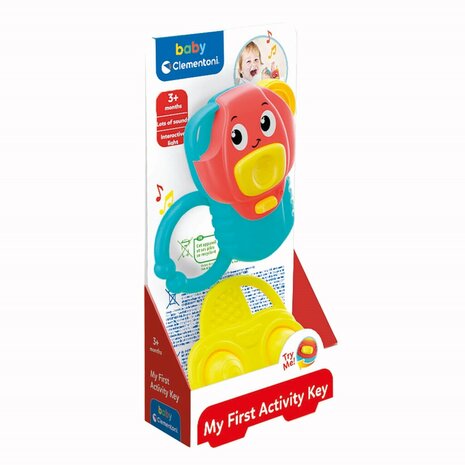 Clementoni Baby My First Activity Sleutel + Licht en Geluid