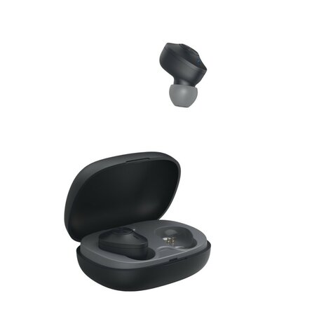 Hama Bluetooth®-koptelefoon Freedom Buddy True Wireless In-ear Bass B. Zw