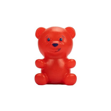 Jiggly Pets Gummymals Gummy Bear 12 cm + Licht en Geluid Rood