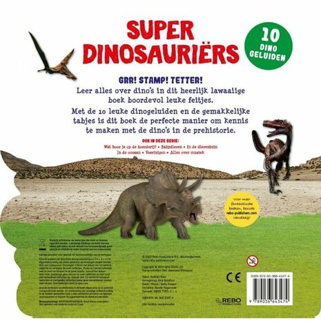 Geluidenboek Super Dinosauriërs