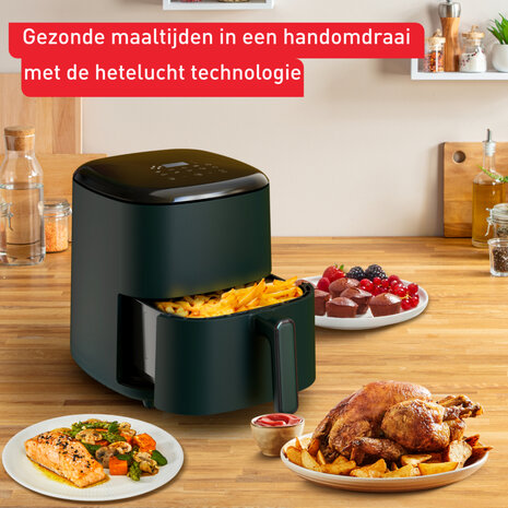 Tefal EY2453 Easy Fry Max Heteluchtfriteuse 5L 1500W Zwart