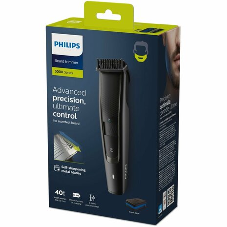 Philips BT5515/70 Series 5000 Baardtrimmer Zwart