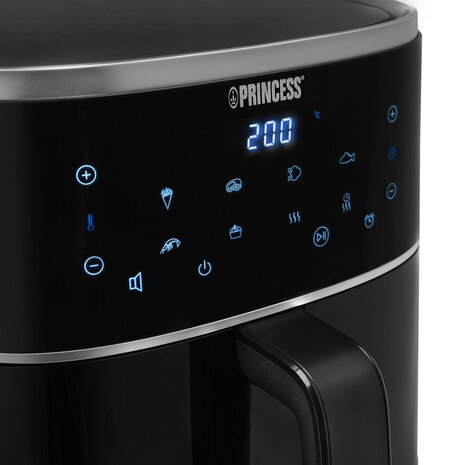 Princess 182238 Digitale Heteluchtfriteuse 4L 1350W Zwart