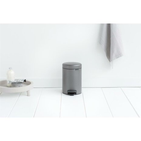 Brabantia Newicon Pedaalemmer 3L Platinum