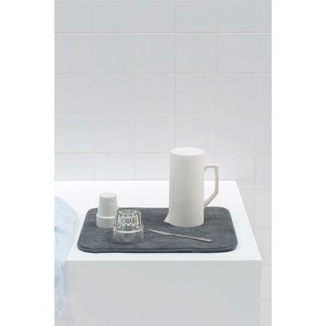 Brabantia SinkSide Microvezel Afdruipmat 47x40 cm Grijs