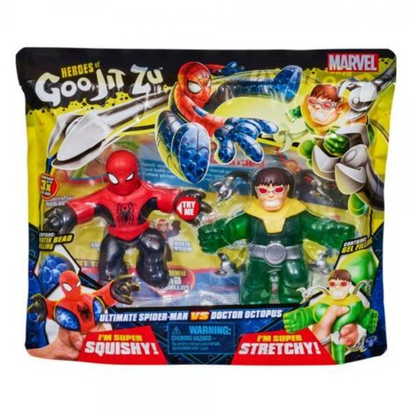 Goo Jit Zu Marvel Spiderman vs Octopus