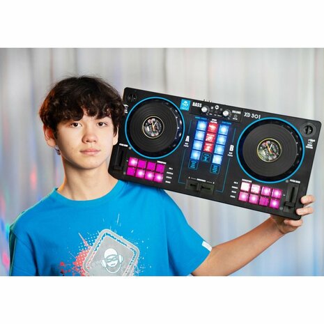 IDance XD 301 DJ Mixer Pro met 2 Speakers