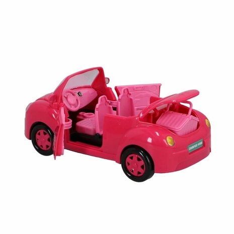 Fun Cabriolet met Pop Roze