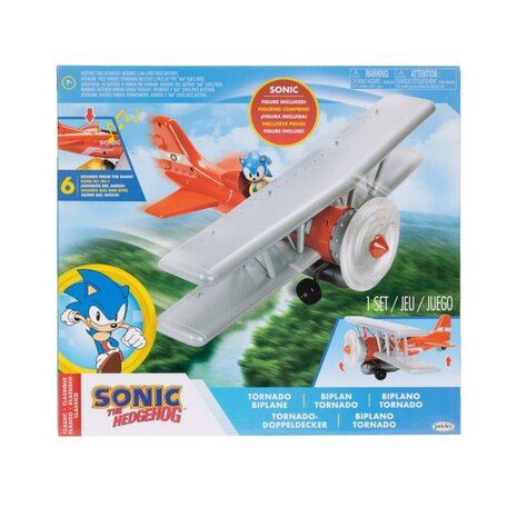 Sonic Tornado Biplane + Licht en Geluid