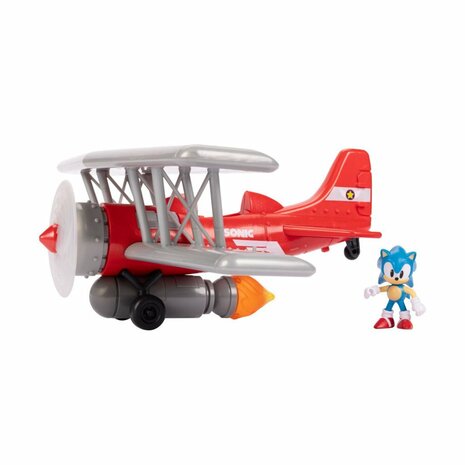 Sonic Tornado Biplane + Licht en Geluid