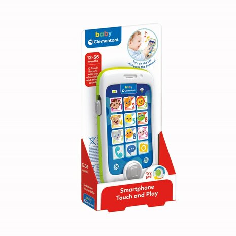 Clementoni Baby Touch and Play Smartphone  + Licht en Geluid