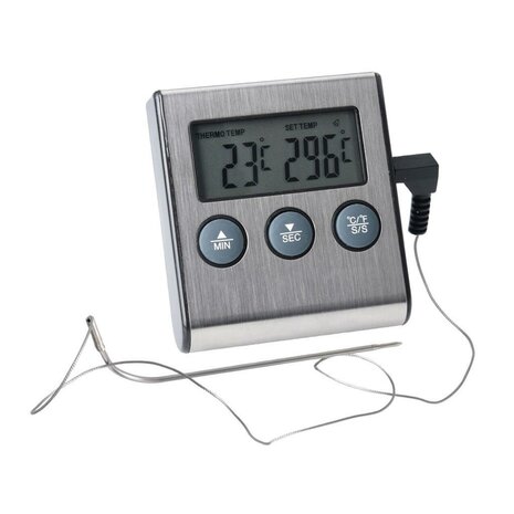 Excellent Houseware Digitale Vleesthermometer Zilver