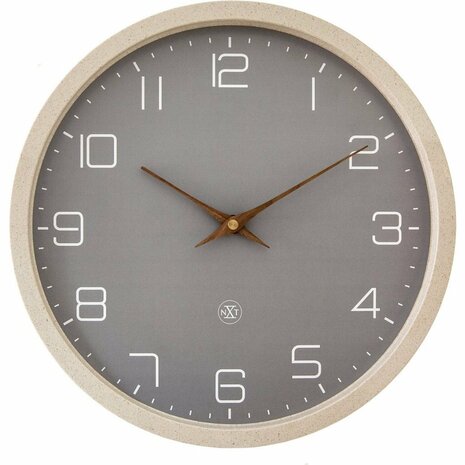 NeXtime NX-7373BE Wandklok ECO 30 cm Beige