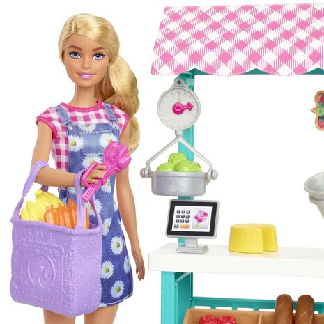 Barbie Boerenmarkt Speelset