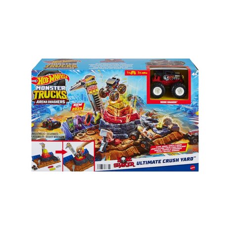 Hot Wheels Monster Trucks Ultieme Verpletter Tuin Speelset