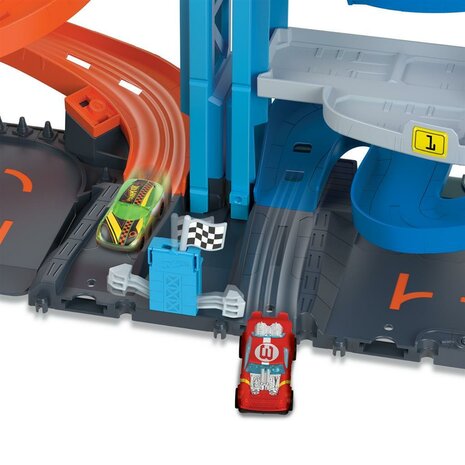 Hot Wheels City Transforming Race Tower