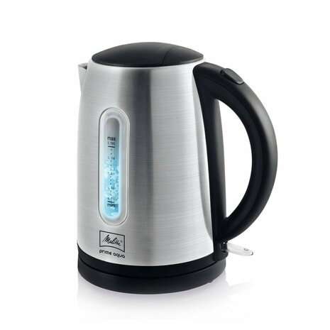 Melitta Prime Aqua Waterkoker 1,7L 2200W RVS/Zwart