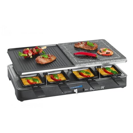 Bomann RG 2279 CB 2in1 Raclette-Grill 1200-1400W