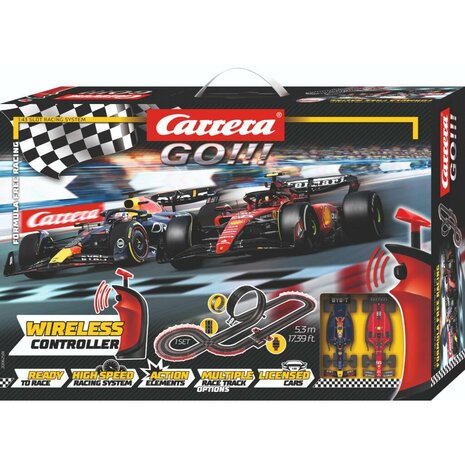 Carrera Go!!! Racebaan Max Formula Free Racing 530 cm