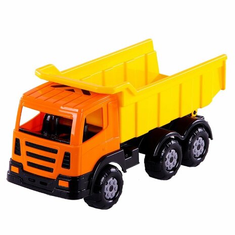 Kiepwagen 41.5 cm Geel/Oranje