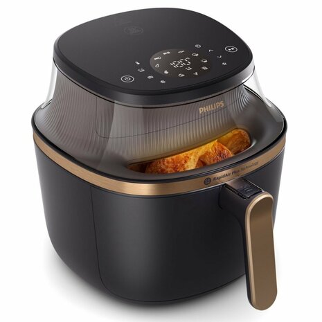 Philips NA332/00 Serie 3000 Airfryer 6.2L 1700W Zwart/Goud