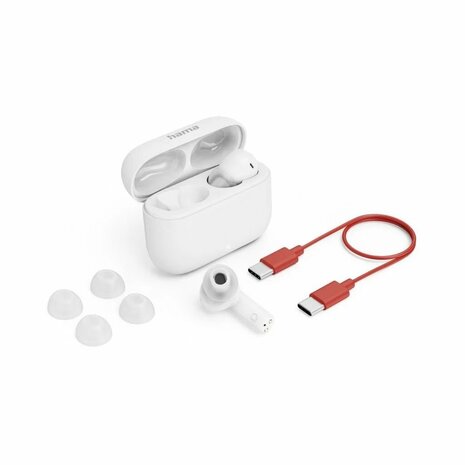 Hama Passion Clear II Bluetooth Koptelefoon In-Ear Wit