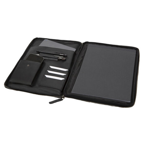 Pride and Soul JU-47533 Schrijfmap-tablethoes TERRA Zwart Leer