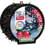 Micro Cluster met Haspel - 750 LED - 15 meter - met timer - multicolor_