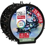 Micro Cluster met Haspel - 1250 LED - 25 meter - met timer - multicolor_