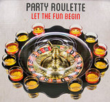 Party Roulette met 12 shotglaasjes_