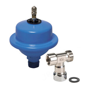 Universeel Waterslagdemper 1/2" En T-stuk