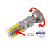 Scanpart Gas Aansluit Set Rvs-flexibele 75cm_